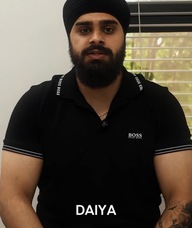 Book an Appointment with Daiya Dhaliwal for Massage Therapy